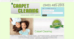 Desktop Screenshot of carpetcleaning-lagunaniguel.com